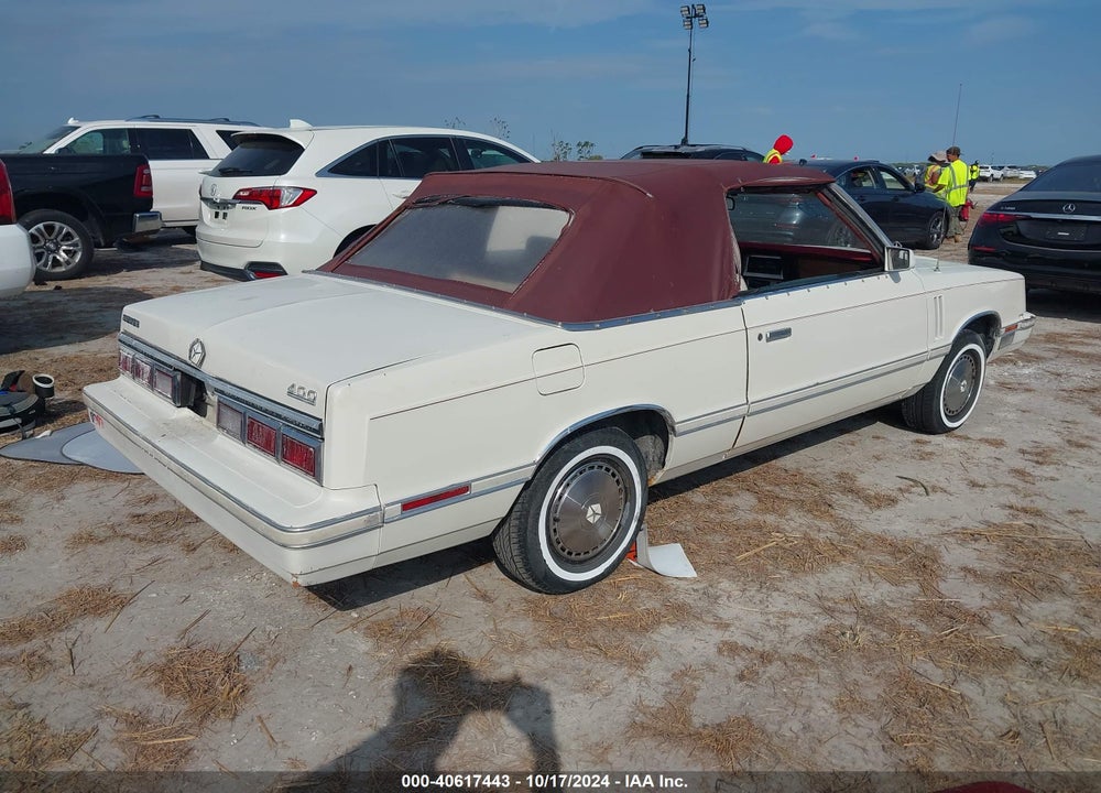 1983 DODGE 400 VIN: 1B3BV55C8DG180577