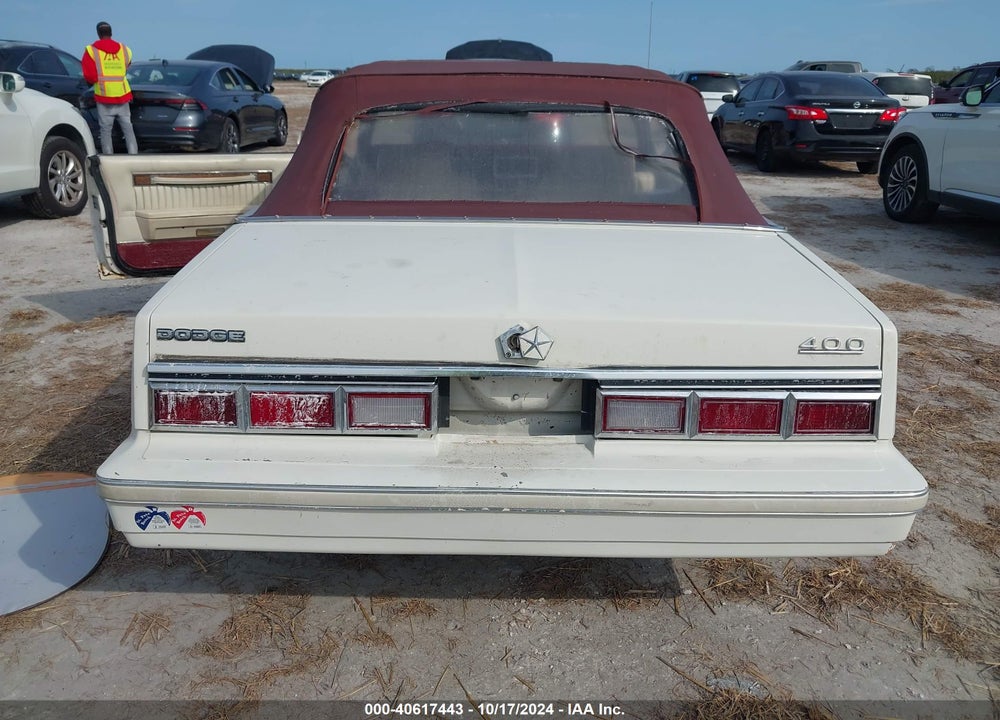 1983 DODGE 400 VIN: 1B3BV55C8DG180577