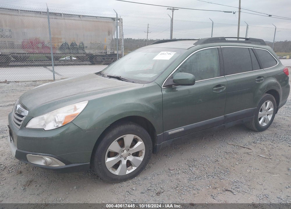 2010 SUBARU OUTBACK 2.5I LIMITED VIN: 4S4BRCLC8A3363387