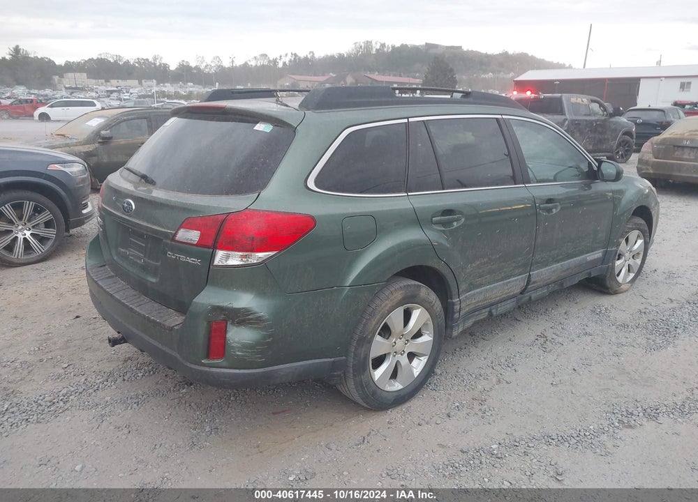 2010 SUBARU OUTBACK 2.5I LIMITED VIN: 4S4BRCLC8A3363387
