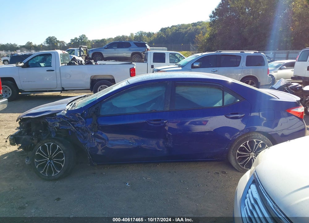2015 TOYOTA COROLLA S PLUS VIN: 2T1BURHE8FC268679