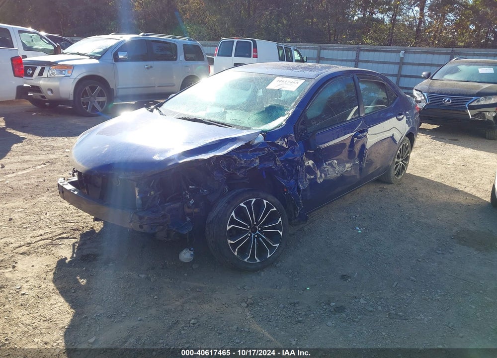 2015 TOYOTA COROLLA S PLUS VIN: 2T1BURHE8FC268679
