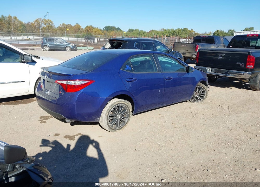 2015 TOYOTA COROLLA S PLUS VIN: 2T1BURHE8FC268679