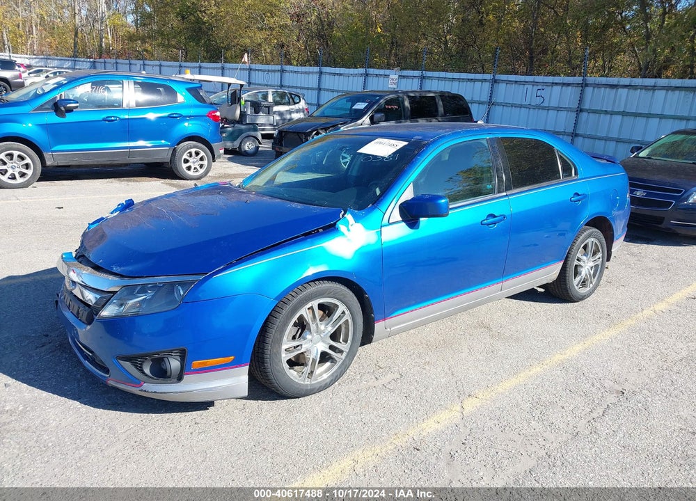 2011 FORD FUSION SE VIN: 3FAHP0HA6BR210381