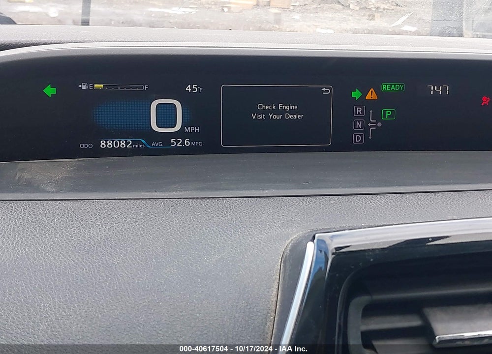 2016 TOYOTA PRIUS TWO ECO VIN: JTDKARFU9G3511669