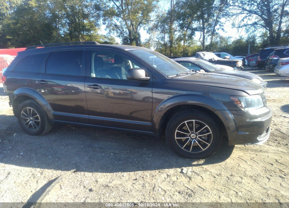 2018 DODGE JOURNEY SE VIN: 3C4PDCAB8JT170485