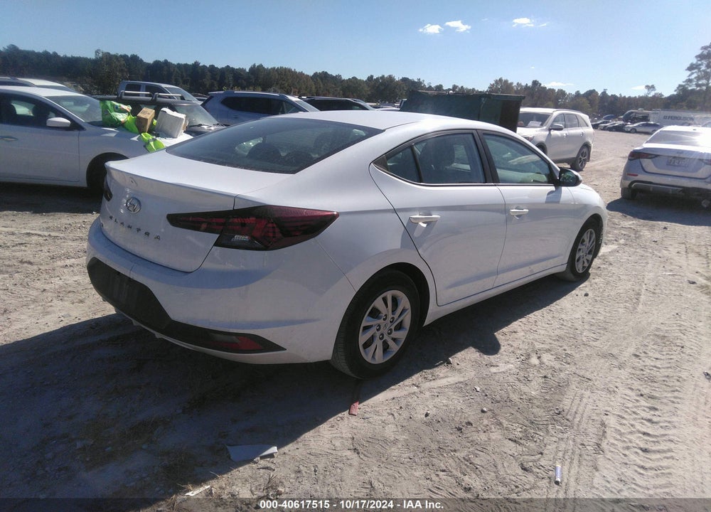 2019 HYUNDAI ELANTRA SE VIN: 5NPD74LF8KH441899