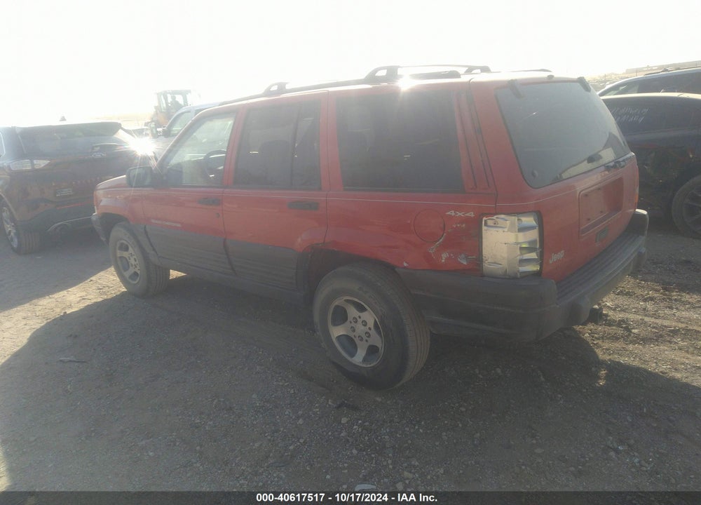 1997 CHEROKEE JEEP GRAND  LAREDO/TSI VIN: 1J4GZ58S6VC593189