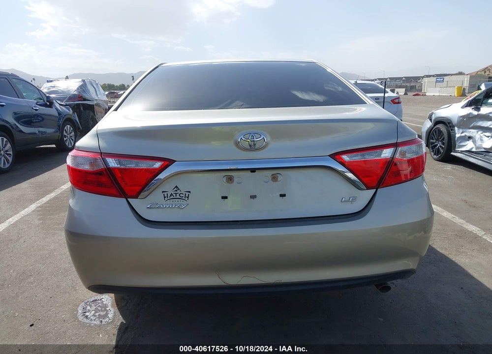 2017 TOYOTA CAMRY LE VIN: 4T1BF1FK7HU297967