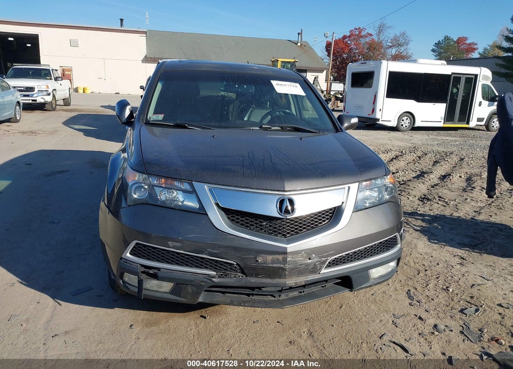 2012 ACURA MDX VIN: 2HNYD2H25CH532878