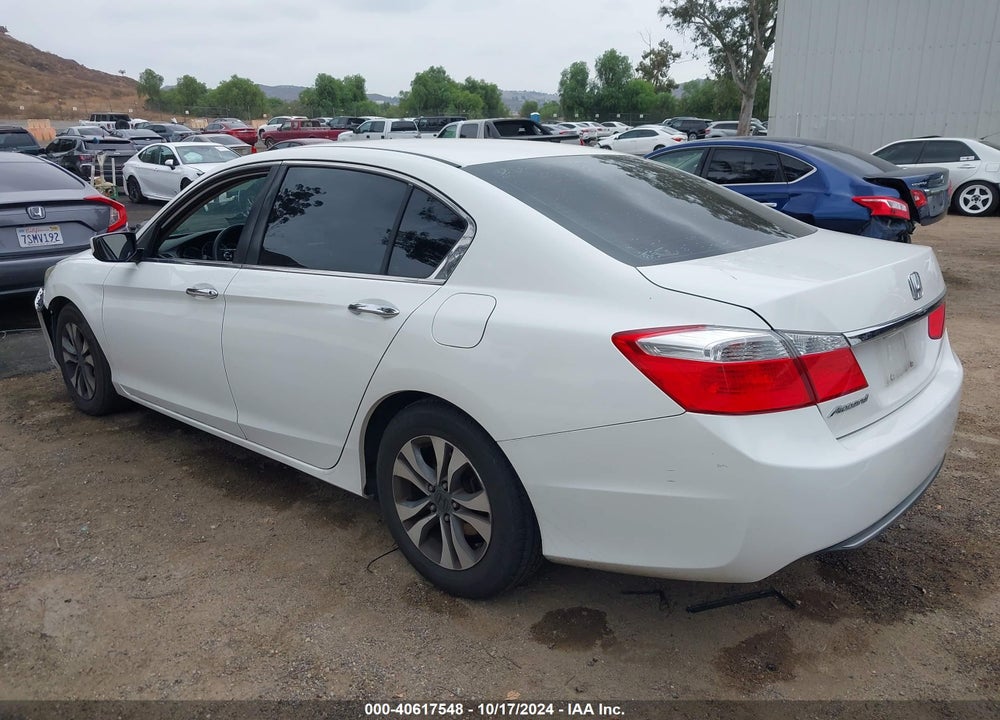 2013 HONDA ACCORD LX VIN: 1HGCR2F39DA141456