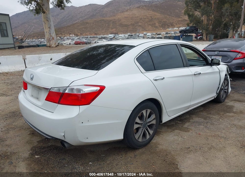 2013 HONDA ACCORD LX VIN: 1HGCR2F39DA141456