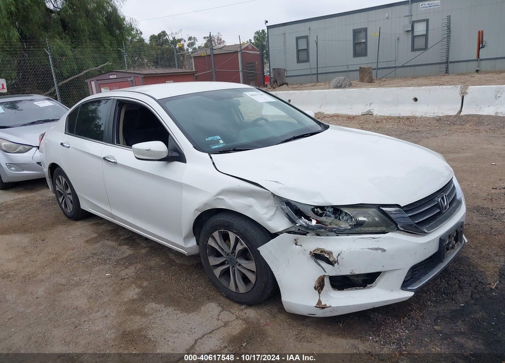 2013 HONDA ACCORD LX VIN: 1HGCR2F39DA141456