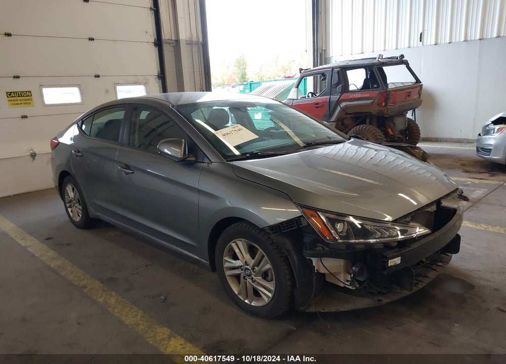2019 HYUNDAI ELANTRA SEL VIN: 5NPD84LF0KH458029