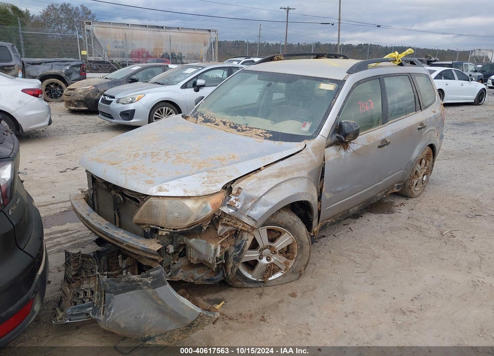 2012 SUBARU FORESTER 2.5X VIN: JF2SHBBC3CH422906