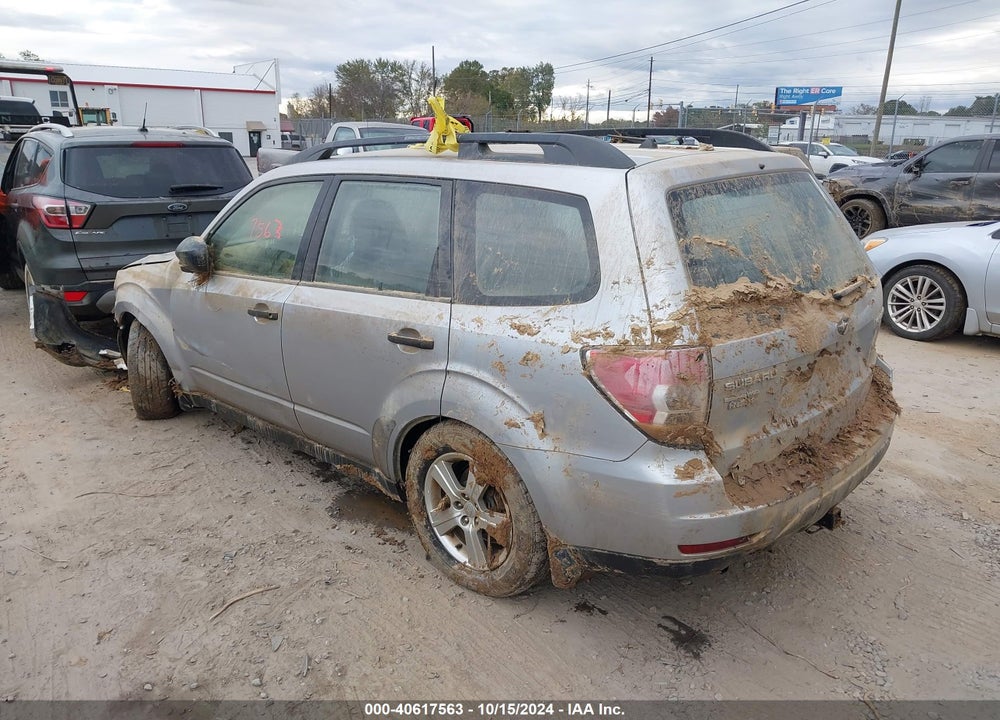 2012 SUBARU FORESTER 2.5X VIN: JF2SHBBC3CH422906