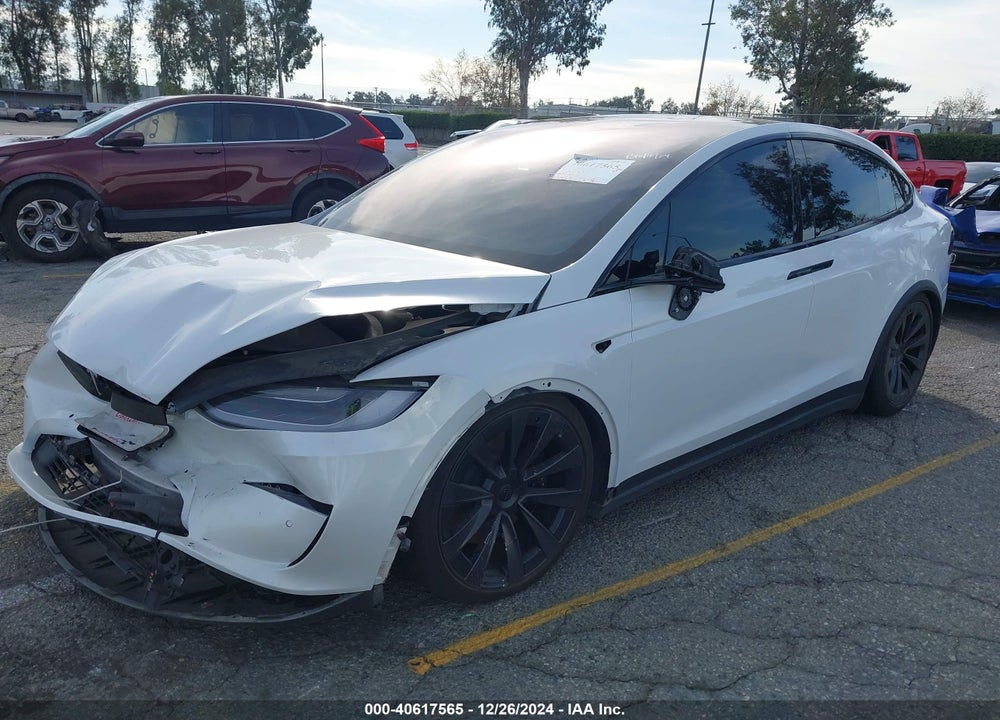 2023 TESLA MODEL X PLAID TRI MOTOR ALL-WHEEL DRIVE VIN: 7SAXCBE64PF374415