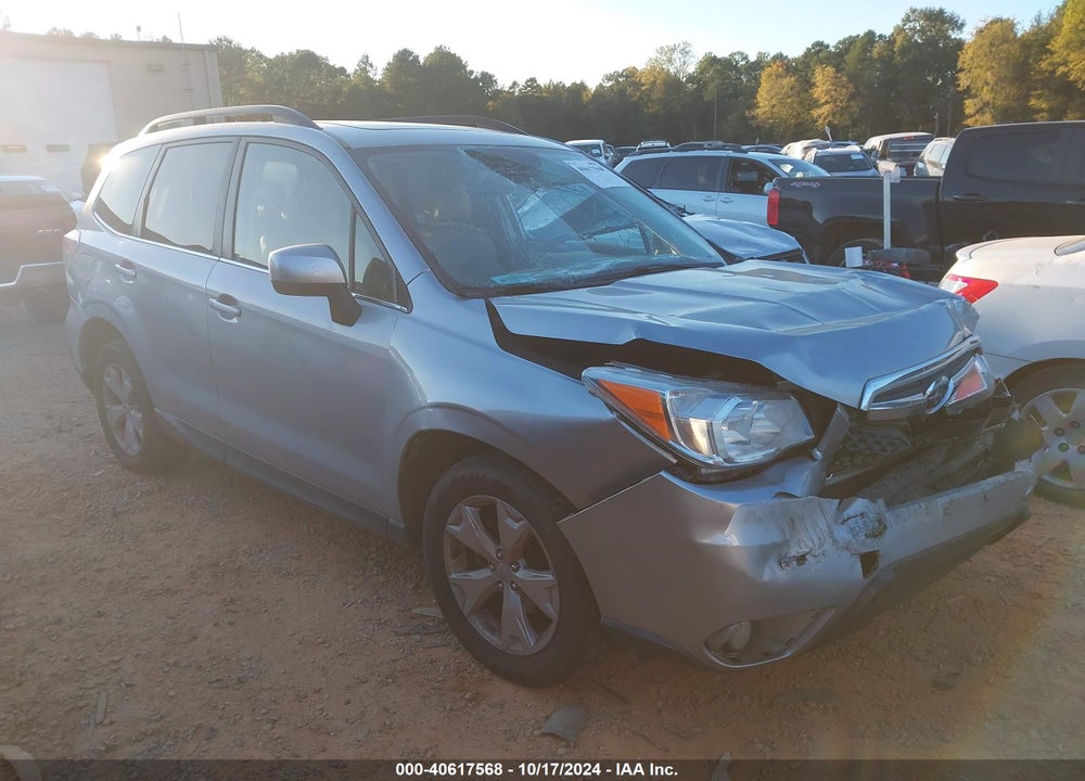 2015 SUBARU FORESTER 2.5I LIMITED VIN: JF2SJAHC8FH513597