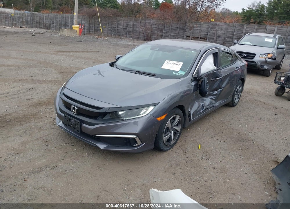 2020 HONDA CIVIC LX VIN: 2HGFC2F63LH590379
