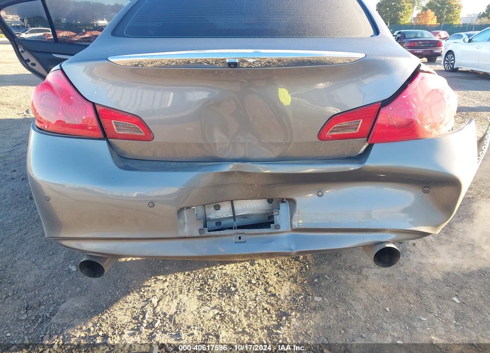 2011 INFINITI G37X VIN: JN1CV6AR0BM405546