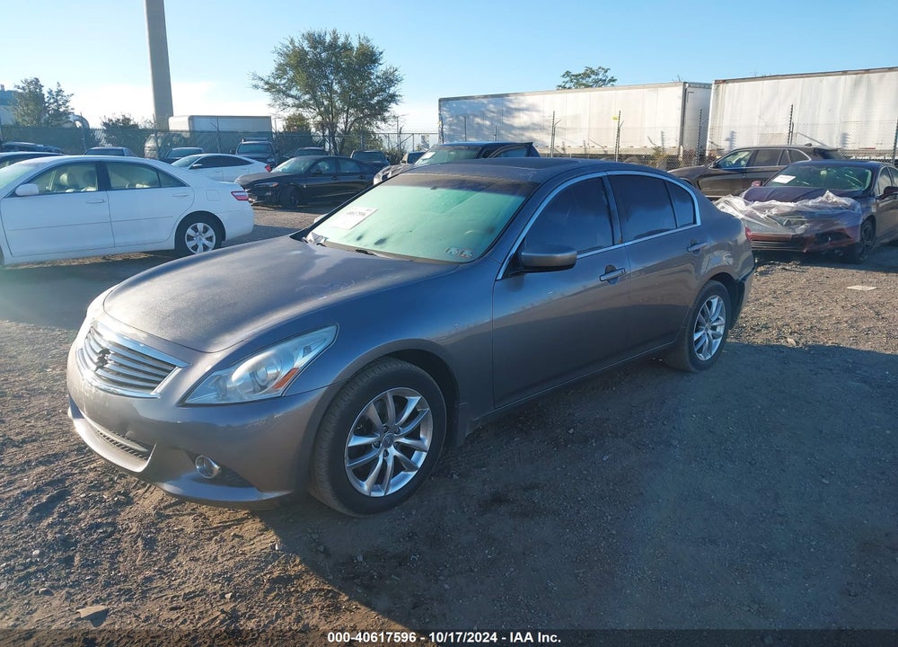 2011 INFINITI G37X VIN: JN1CV6AR0BM405546