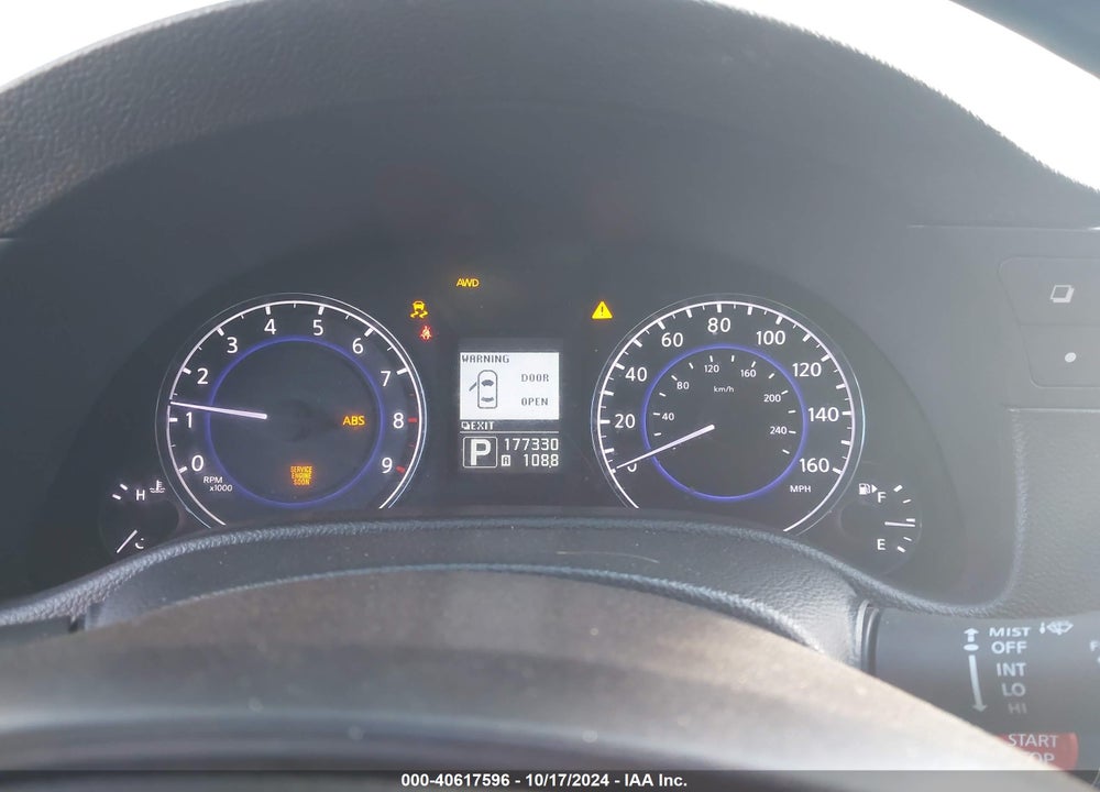 2011 INFINITI G37X VIN: JN1CV6AR0BM405546