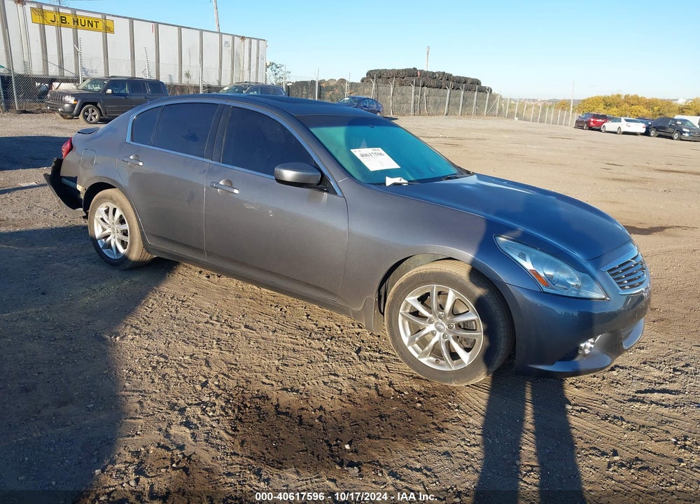 2011 INFINITI G37X VIN: JN1CV6AR0BM405546