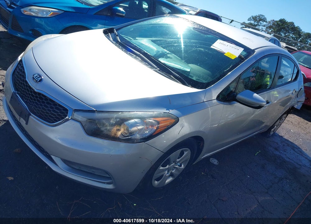 2015 KIA FORTE LX VIN: KNAFK4A60F5431333