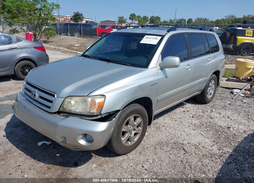 2006 TOYOTA HIGHLANDER V6 VIN: JTEGP21A960114757