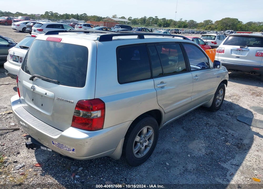 2006 TOYOTA HIGHLANDER V6 VIN: JTEGP21A960114757