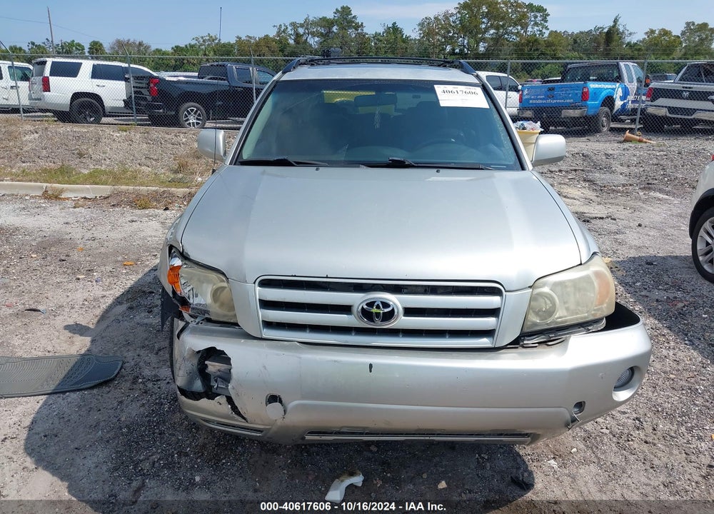 2006 TOYOTA HIGHLANDER V6 VIN: JTEGP21A960114757