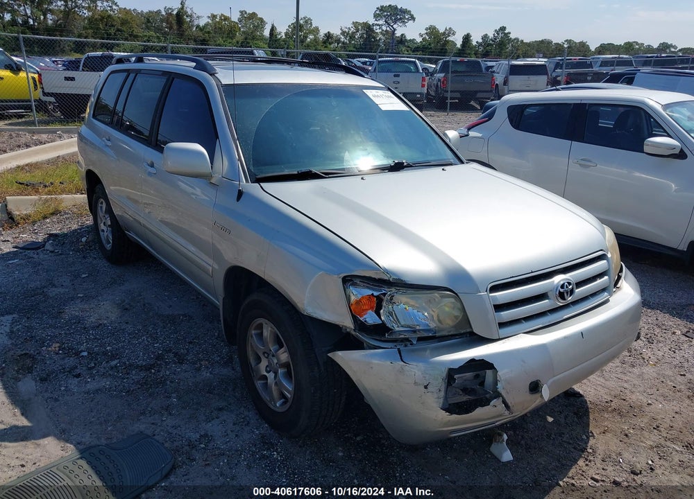 2006 TOYOTA HIGHLANDER V6 VIN: JTEGP21A960114757