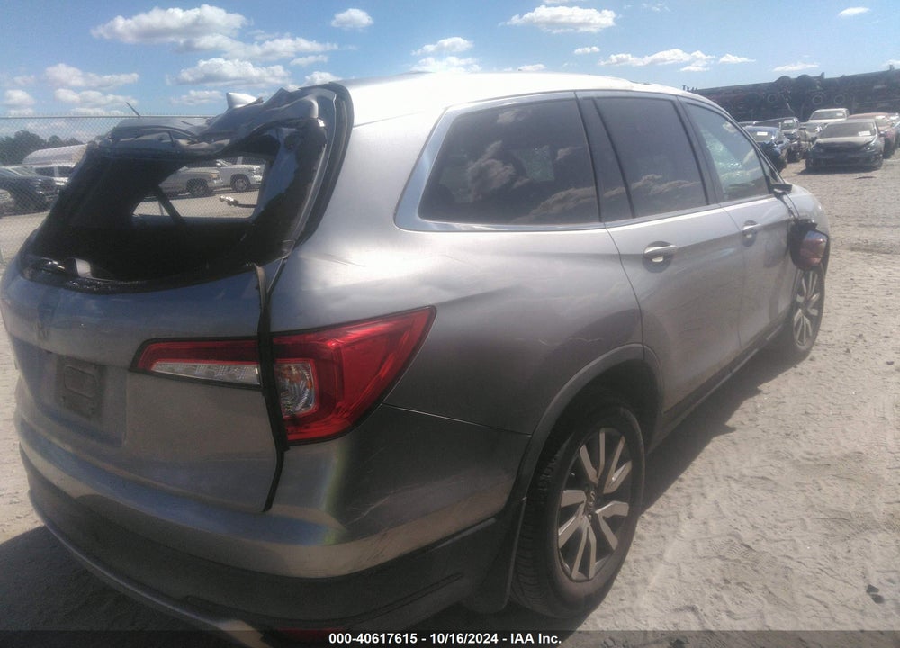 2019 HONDA PILOT EX-L VIN: 5FNYF5H45KB017130