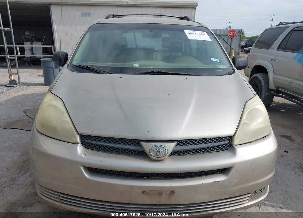 2005 TOYOTA SIENNA CE VIN: 5TDZA23C05S270808