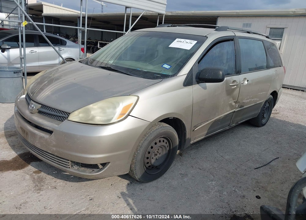 2005 TOYOTA SIENNA CE VIN: 5TDZA23C05S270808