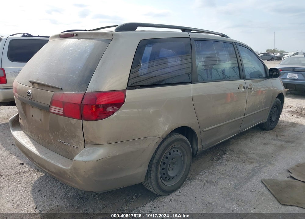 2005 TOYOTA SIENNA CE VIN: 5TDZA23C05S270808