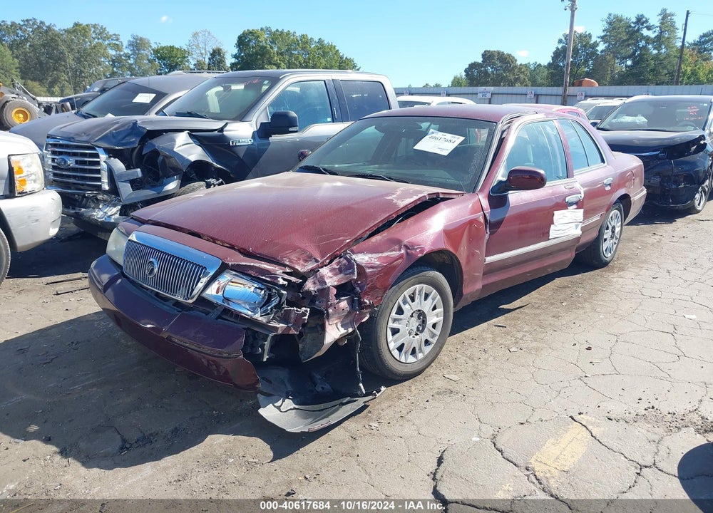 2005 MERCURY GRAND MARQUIS GS VIN: 2MEFM74W95X615076