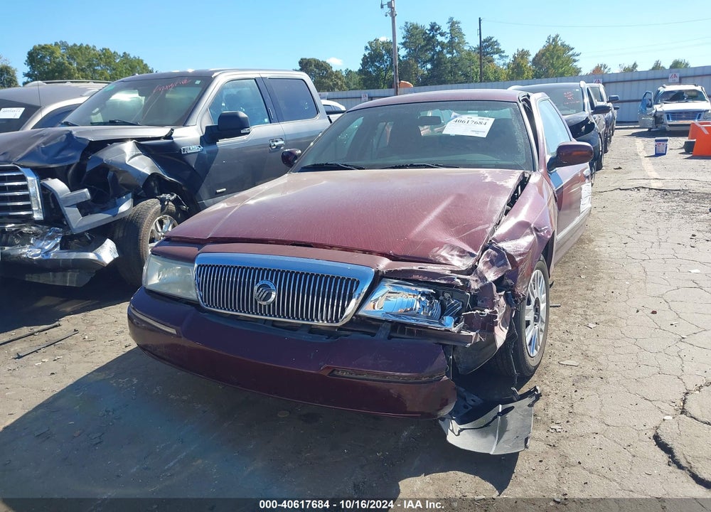 2005 MERCURY GRAND MARQUIS GS VIN: 2MEFM74W95X615076