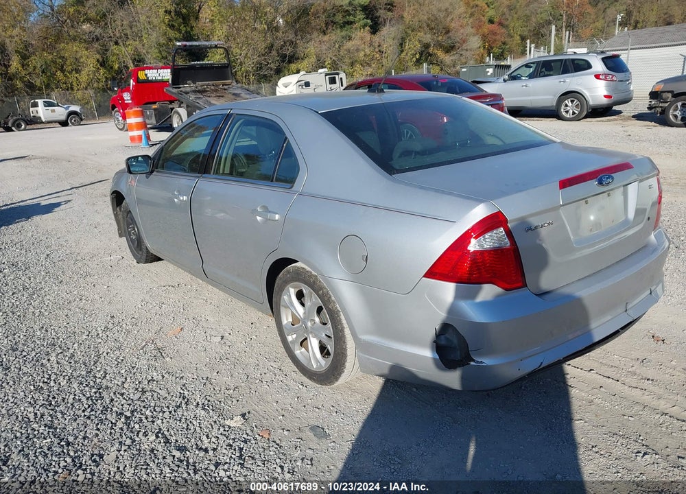 2012 FORD FUSION SE VIN: 3FAHP0HA5CR371256