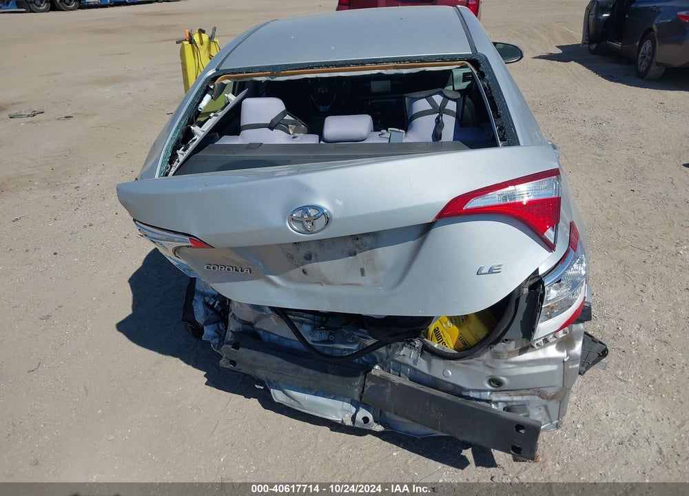 2016 TOYOTA COROLLA LE VIN: 2T1BURHE8GC631791