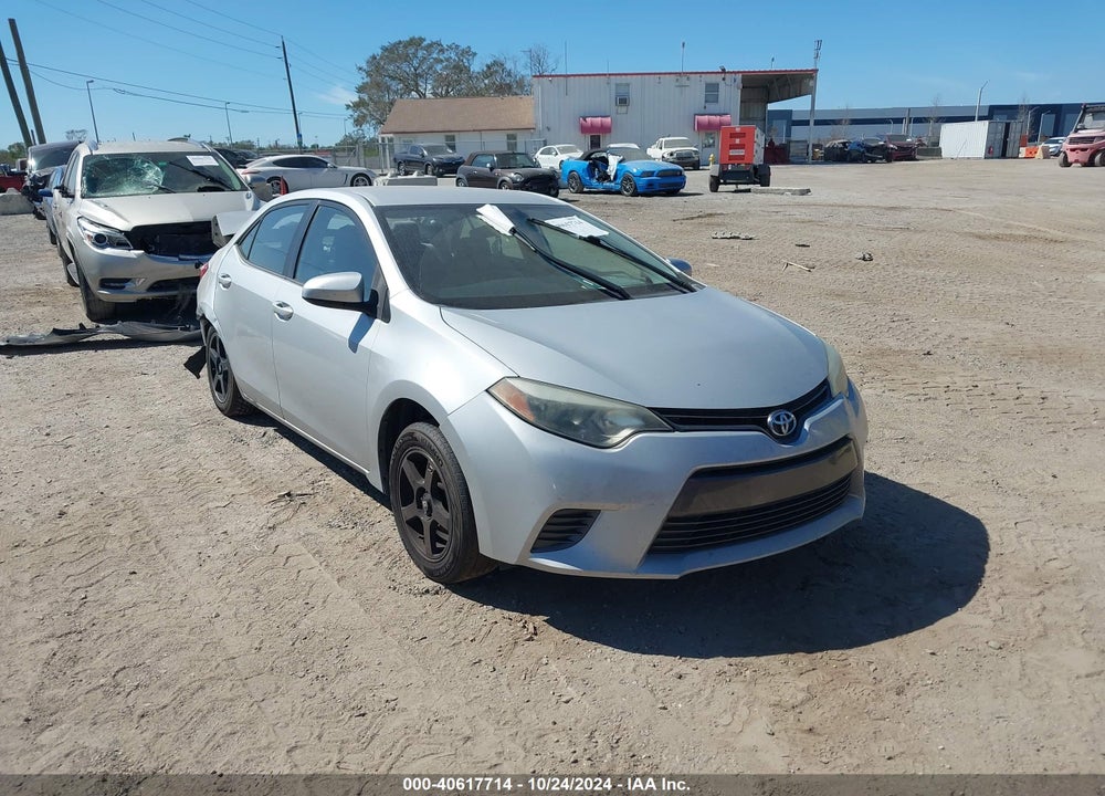 2016 TOYOTA COROLLA LE VIN: 2T1BURHE8GC631791
