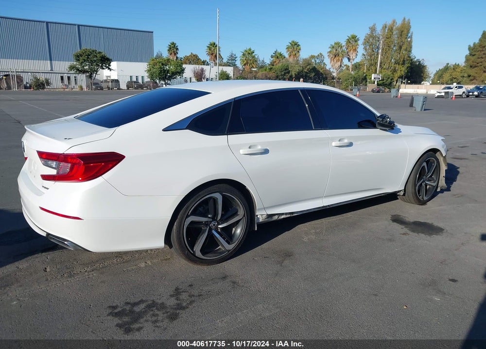 2021 HONDA ACCORD SPORT VIN: 1HGCV1F37MA104511