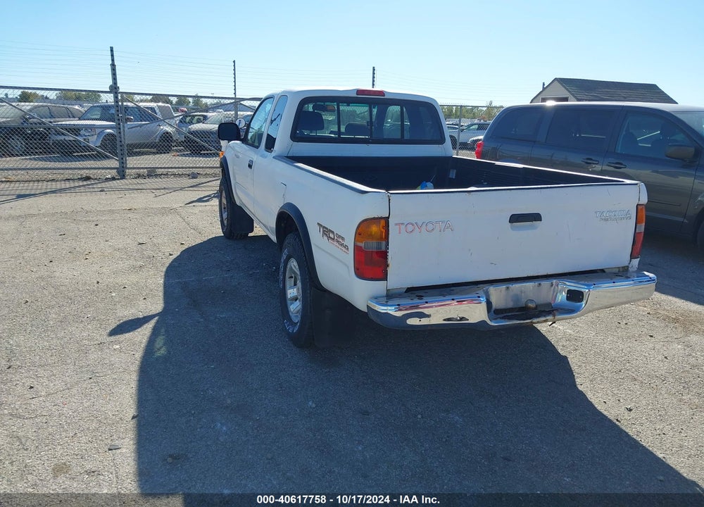 2000 TOYOTA TACOMA PRERUNNER V6 VIN: 5TESN92N7YZ700858