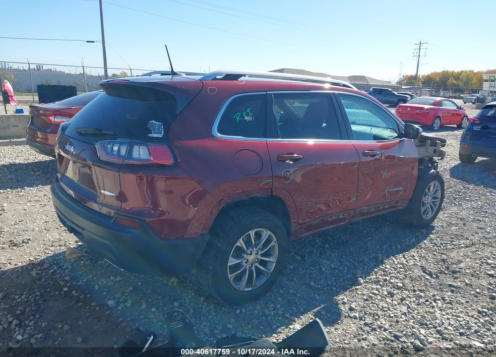 2019 JEEP CHEROKEE LATITUDE PLUS 4X4 VIN: 1C4PJMLX7KD244817