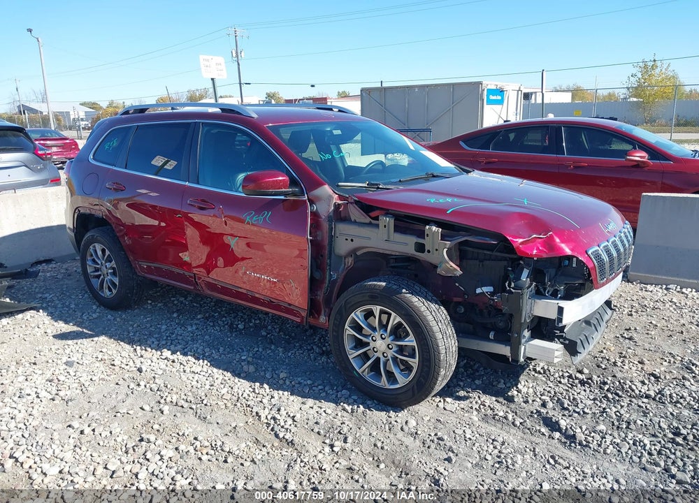 2019 JEEP CHEROKEE LATITUDE PLUS 4X4 VIN: 1C4PJMLX7KD244817