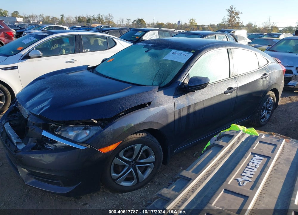 2018 HONDA CIVIC LX VIN: 19XFC2F52JE024227