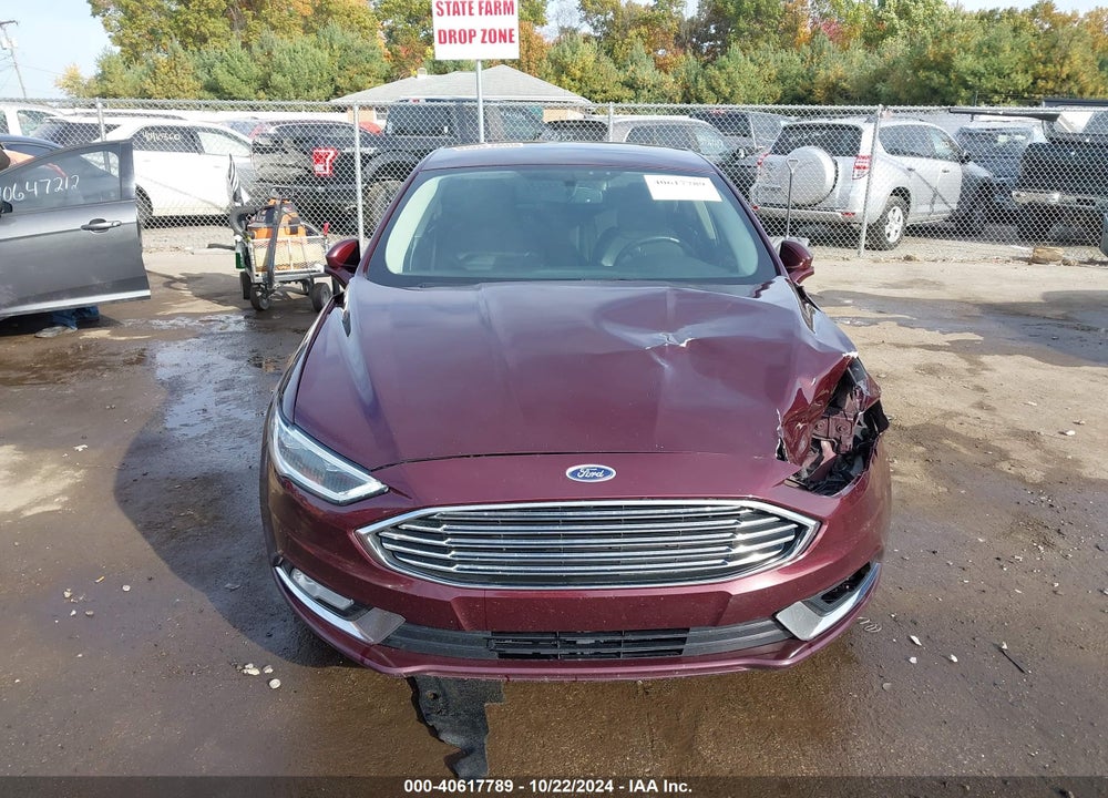 2017 FORD FUSION SE VIN: 3FA6P0HD7HR311262