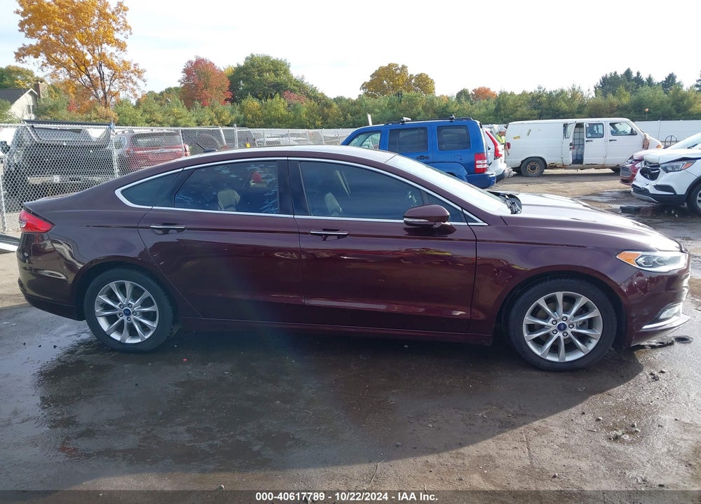 2017 FORD FUSION SE VIN: 3FA6P0HD7HR311262