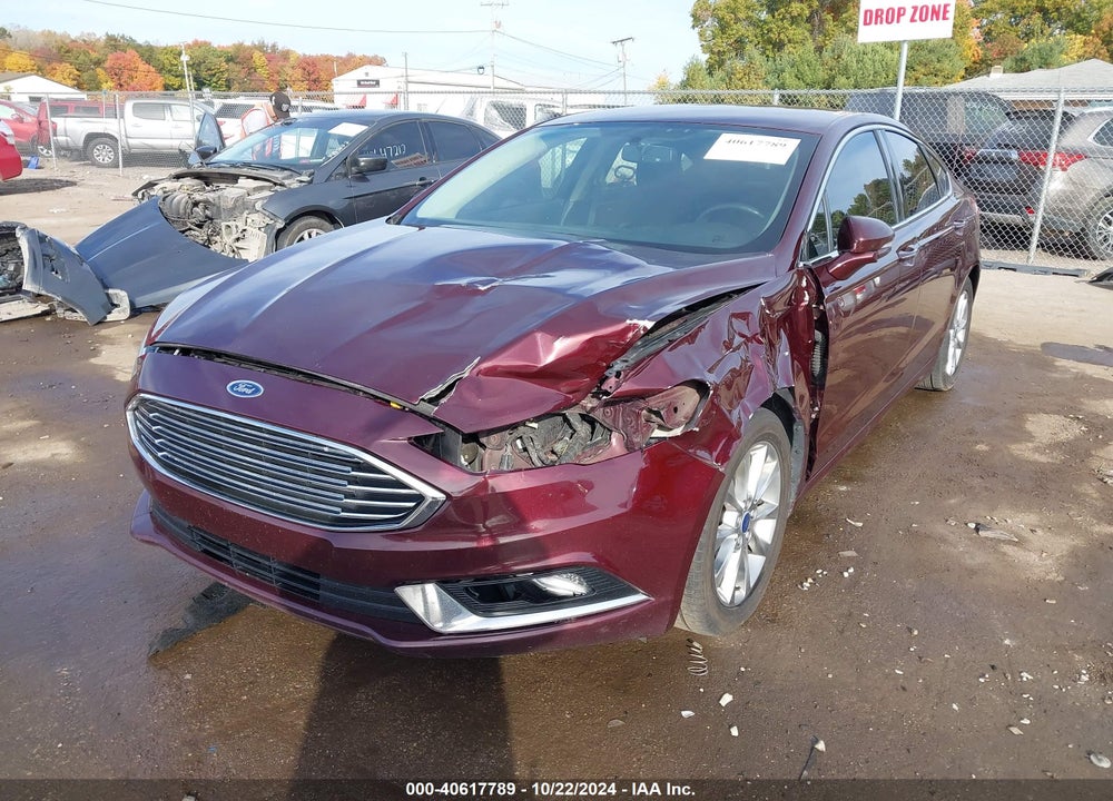 2017 FORD FUSION SE VIN: 3FA6P0HD7HR311262
