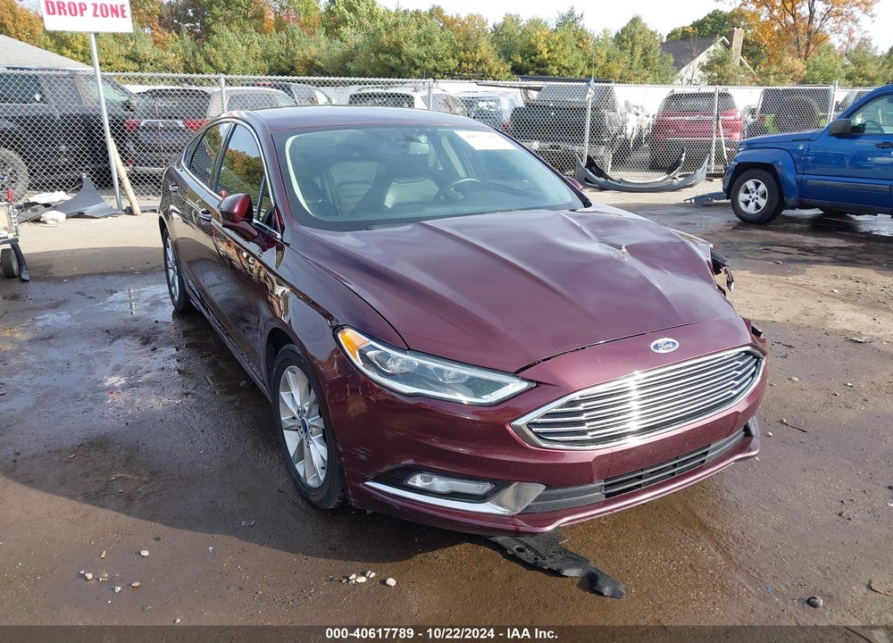 2017 FORD FUSION SE VIN: 3FA6P0HD7HR311262